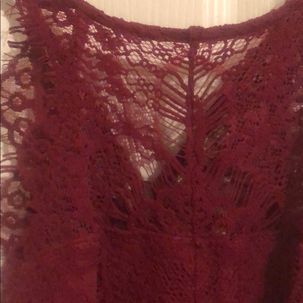 she got it  lace slip dress free people intimately - Picture 3 of 7